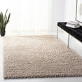 thumbnail image 3 of SAFAVIEH August Sophia Solid Shag Area Rug, Beige, 4' x 6', 3 of 9