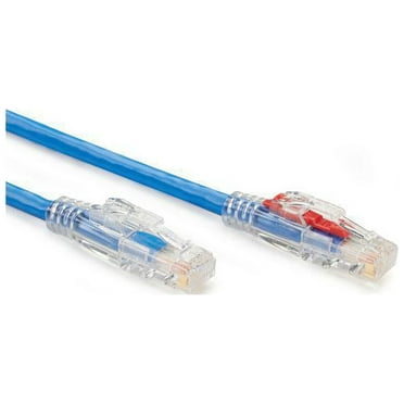 Black Box GigaTrue 3 Cat.6 Patch Network Cable - Category 6 for Patch Panel, Network Device - Patch Cable - 6 ft - 1 x RJ-45 Male Network - 1 x RJ-45 Male Network - Shielding - Blue