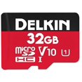 thumbnail image 1 of Delkin DDMSDR50032G Devices 32GB Select microSDHC UHS-I (U1/V10) Memory Card, 1 of 5