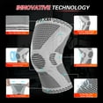 thumbnail image 6 of Paxba 2Pcs Knee Braces and Supports, Compression Knee Sleeves for Women & Men, Medical Grade Sport Knee Pads for Running, Basketball, Weightlifting, Gym, Workout, Pressure, Sports (Small), 6 of 7