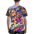 thumbnail image 5 of Splatoon Shirt 3d Printed T Shirt Crewneck Short Sleeve Top Tees For Mens, 5 of 8