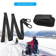thumbnail image 4 of Scienceny 2 correas negras para remolque de motos de nieve, cuerda de remolque, correa de remolque para motos de nieve, cuerda de remolque Accesorios para motos, 4 of 6