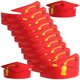 thumbnail image 3 of 12 coronas y birretes de papel para graduación, sombreros de papel para niños., 3 of 5