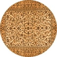 thumbnail image 1 of Ahgly Company Indoor Round Persian Orange Traditional Area Rugs, 6' Round, 1 of 1