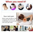 thumbnail image 2 of Soft Foam Neck Brace Universal Cervical Collar, Adjustable Support Brace for Sleeping Relieves Pain and Spine Pressure, 2 of 9