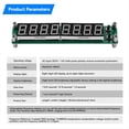 thumbnail image 2 of 0.1MHz-1200MHz RF Signal Frequency Counter Cymometer Meter Tester with LED Display Screen for Radio,Red Light, 2 of 6