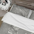 thumbnail image 4 of Designart 'White Cherry Blossoms II' Farmhouse Duvet Cover Set, 4 of 4