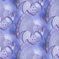 thumbnail image 1 of Ahgly Tapis d'Intérieur Lavable en Machine Carré Transitionnel Bleu Pastel, 6 Pieds Carré, 1 of 7