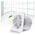 thumbnail image 2 of 6" Ceiling Bathroom Vent Fan  Exhaust Fan for Toilet & Bath Air Circulation ,High Power, 2 of 6