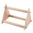 thumbnail image 1 of Funny  Playground, Wooden Stick  Bird Perch Stand, Mini For  Bird, 1 of 8