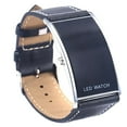 thumbnail image 2 of HLONK Montre-Bracelet LED Indicateur de Date Numérique pour Hommes Montre Rectangulaire pour Rendez-Vous, 2 of 7