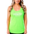 thumbnail image 2 of Somebody's Emergency Contact Tank Top for Women Funny Sleeveless Tee for Ladies Neon Green Tank Top Large, 2 of 4
