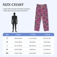 thumbnail image 4 of Picia Summer Flamingo Mens Soft Woven Cotton Elastic Waistband Sleep Pajama Pant Lounge Sleep Pant With Pockets And Drawstring-Large, 4 of 9