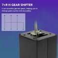 thumbnail image 3 of H Gear Shifter, 7+R Stable Transmission Safe High Simulation USB Simulator Shifter Easy To Use  for G29 G27 G25 G920 T300RS GT Steering Wheel, 3 of 7