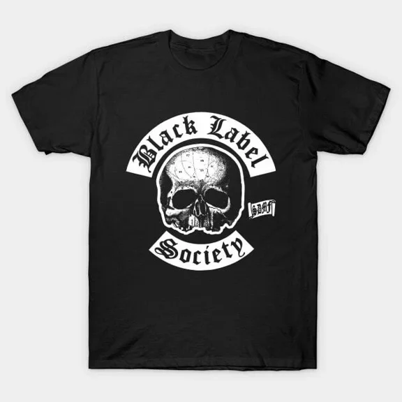 Black Label Society Inspired Bold Music Graphic Modern Style Unisex T-Shirt, up to size 5XL