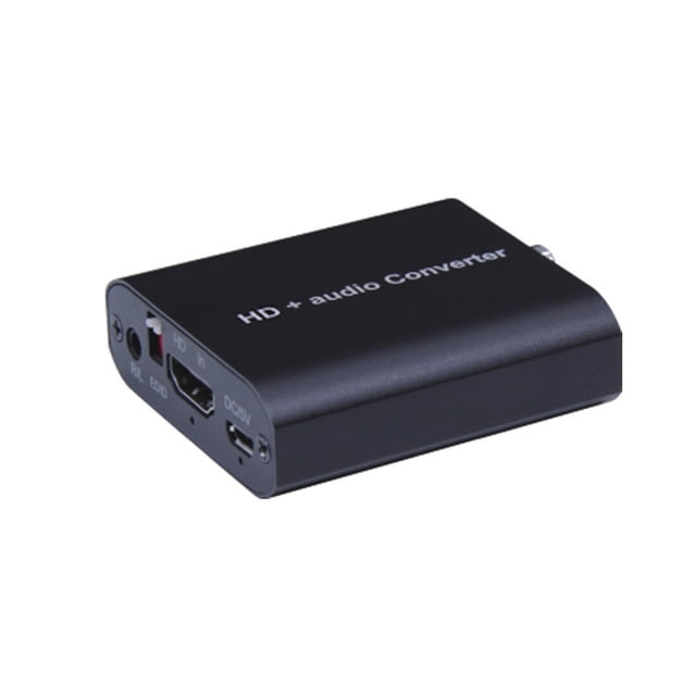 Extractor de audio Video 3D 4096x2160 30Hz Adaptador de extracción de convertidor de l / r de 30Hz Adaptador de extracción 3Gbps Mejora del divisor externo Guardurnaity EL018283-00B