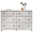 thumbnail image 4 of Pemberly Row 6 Drawers Transitional Engineered Wood Dresser in White, 4 of 10
