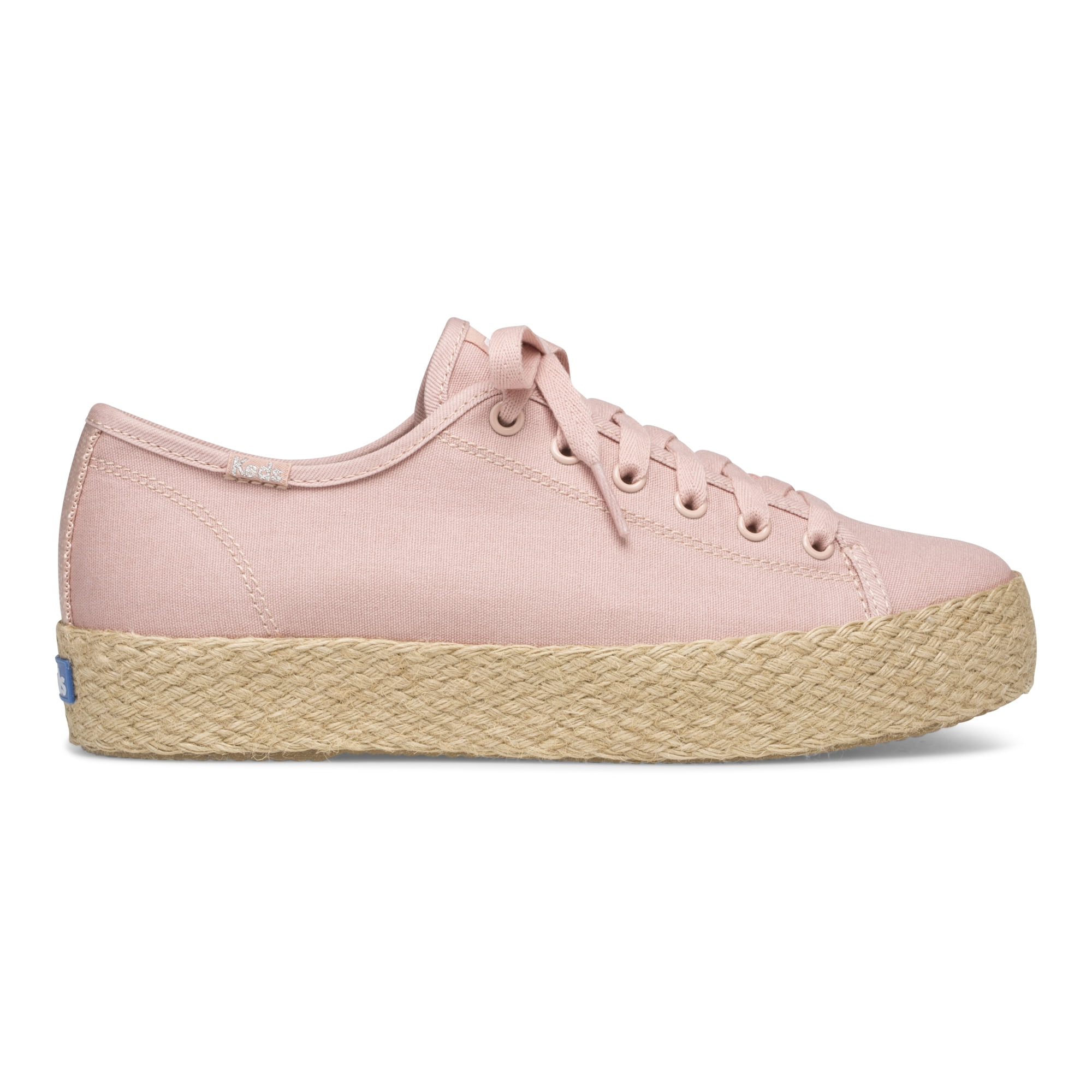 Keds Women's Triple Kick Canvas Jute in Rose, 5.5 US | Walmart Canada