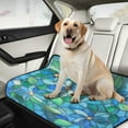 thumbnail image 5 of Qxltty Light Blue Green Glass Cat litter Pads Pet Set of 3 Diaper Mats Center Anti-leakage Layer Absorbent Soft and Comfortable, 5 of 7