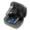 thumbnail image 1 of Auriculares compatibles con Bluetooth Auriculares impermeables con cancelación de ruido con compartimento de carga Auriculares inalámbricos TWS, blanco sidaley EL004811-01B, 1 of 2