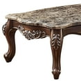 thumbnail image 5 of ACME Latisha Rectangular Wooden Coffee Table in Marble and Antique Oak, 5 of 5