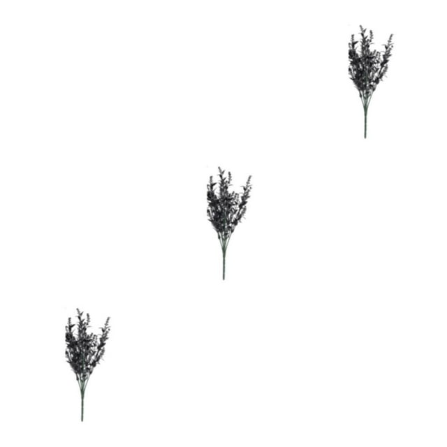 mmirethe 2x Artificial Plant And Wide Range Of Uses For Any Space Realistic black 3Set