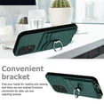 thumbnail image 4 of for Samsung Galaxy A13 4G Case, Card Holder Wallet Case, Ring Holder Stand, Wrist Hand Strap, PU Leather Anti-Scratch Shockproof Protective Flip Phone Cover for Samsung Galaxy A13 4G Case, Green, 4 of 7