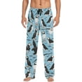 thumbnail image 2 of FREEAMG Men's Cotton Pajama Pants Lounge Sleep Pants Soft Sleepwear Pajama Bottoms with Pockets, 2 of 7