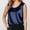 BK3, variant on Fourth of July Sleeveless Summer Tops for Women Women's Plus Trending Tops for Women 2025 Women's Pure Color Silk Strap Tank Top with Round Neck