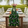 thumbnail image 4 of Table Runners 70 Inches Long Dress Scarves, St Patricks Day Farmhouse Coffee/Dining/Kitchen Table Decor, Holiday Table Runner, Spring Farmhouse Country Green Shamrock 13x70 Inch, 4 of 9