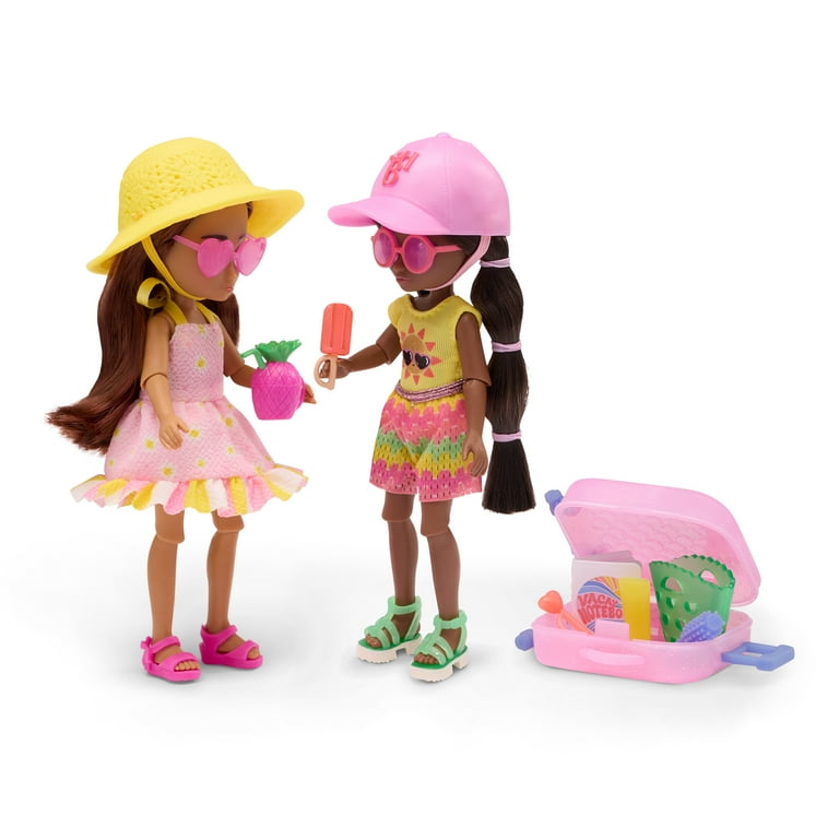 Hey Bestie Jasmine & Makayla 21 Piece Set of 2 (5.5-inch) Travel