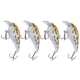 thumbnail image 4 of 4 Uds simulación Artificial plástico Minnow manivela señuelo de roca cebo accesorio de pesca 2 #, 4 of 10
