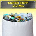 Brute Super Tuff Compactor Trash Bags, 20 Gallon, 20 Count