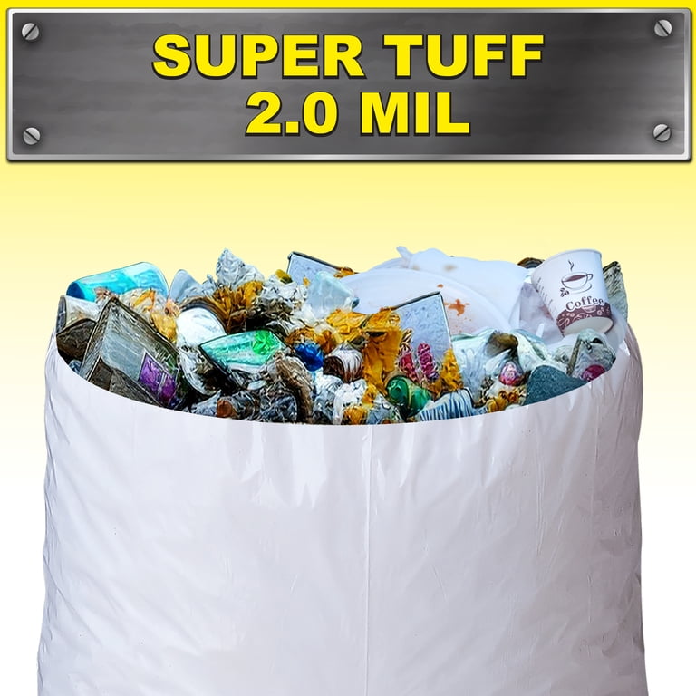 アンダーカバー×TRASH 写真立て Brute, Super Tuff¬Æ Compactor Trash Bags, 20 Gallon, 20 Bags Twist