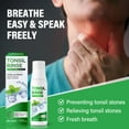 thumbnail image 4 of Tonsil Stone Mouthwash, Tonsil Stone Remover, Mint Daily Mouthwash and Oral Rinse Liquid to Freshen Breath and Relieve Dry Mouth, 120ml, 4 of 8