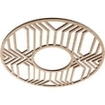 thumbnail image 2 of 16"OD x 5 7/8"ID x 1/4"T Empire Wood Fretwork Pierced Ceiling Medallion, Alder, 2 of 3