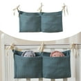 thumbnail image 1 of Storage Containers Storage Solutions for Baby Care Bedside Hanging Bags and Crib Organizer Bag Nappy Storage for Dorms and Bunk Beds, 1 of 5
