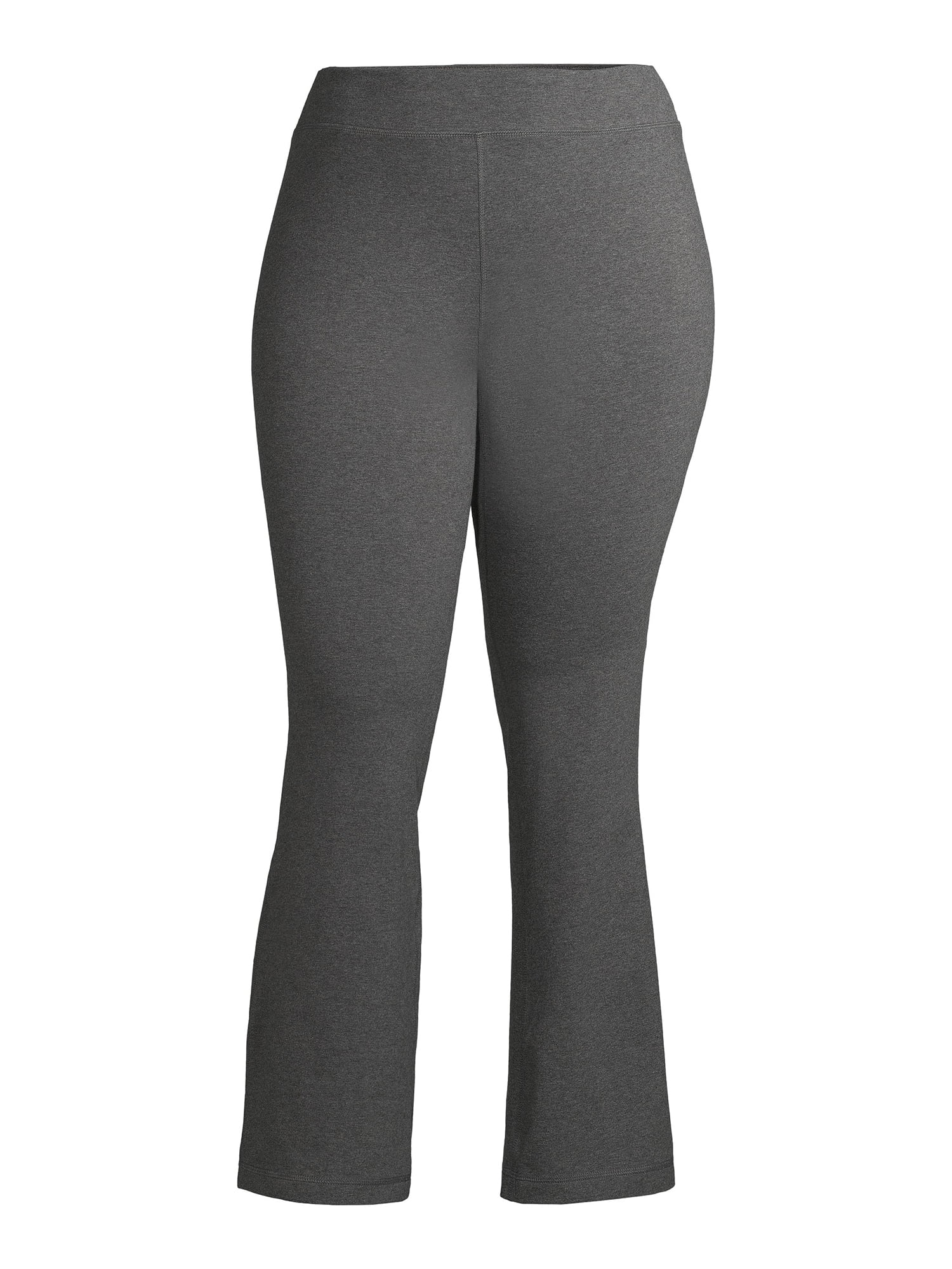 Athletic Works Women’s and Women's Plus Stretch Cotton Blend Straight Leg Pants