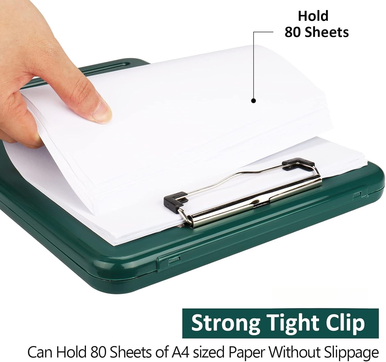 Clipboard with Storage,Storage Clipboard with Clip,Clipboards Foldable for Nurse,for 8.5x11 Paper Clip Boards,A4 Clipboards Case with Smooth Writing for Office Supplies Clip Board Case-