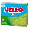 JellO Lime Artificially Flavored Zero Sugar Low Calorie Gelatin