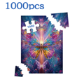 thumbnail image 2 of 1000pcs - Butterfly Puzzle, a Enormous Puzzle Measuring 27.56X19.69 Inches,  Brain Game Perfect for Creative Fun with Family And Friends. an Ideal Choice for Birthday Or Holiday Stress Relief Gifts, 2 of 9