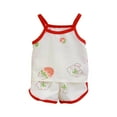 thumbnail image 1 of Odeerbi 0-10 Años Niño Niña Conjunto de Verano Con Camisola de Algodón Con Estampado Floral Conjunto de Dos Piezas Con Pantalones Cortos Y Cintura Elástica, 1 of 3