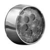 Kuryakyn 5473 LED Front Turn Signal Inserts - Bullet Style - ECE Chrome Bezel/Smoke Lens