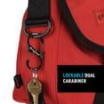 thumbnail image 3 of Nite Ize S-Biner SlideLock Stainless Steel - Secure Key Holder Carabiner with SlideLocks - Key & Keychain Organizer - Lockable Carabiner for Daily Use - Size 2, Black (5 Pack), 3 of 8
