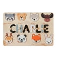thumbnail image 1 of Children's Personalized Name Puzzle Wooden Educational Toy Birthday Gift, 1 of 5