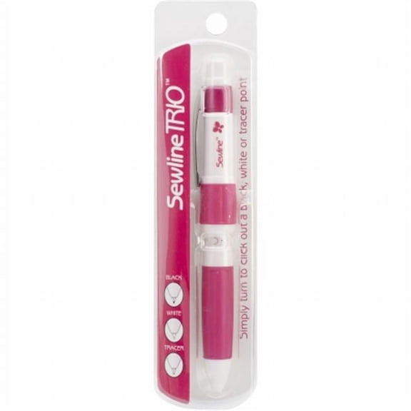 Sewline Fabric Mechanical Pencil Trio, Black
