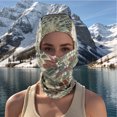 thumbnail image 2 of Unique Bargains 1 Pc Quick-drying Ice Silk Snake Pattern Balaclava Face Mask Dark Green, 2 of 5