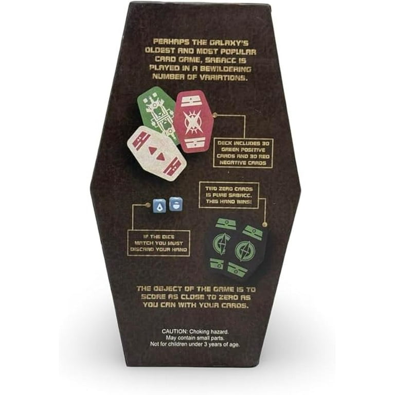 SABACC ボードゲーム スターウォーズ ギャラクシーズエッジ Disney Parks Star Wars Galaxys Edge Sabacc Playing Card Game