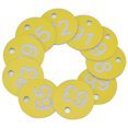thumbnail image 3 of Étiquettes Rondes Numérotées en ABS pour Ruche C50 Pcs avec Trou Fournitures d'Apiculture pour Bétail, 3 of 8