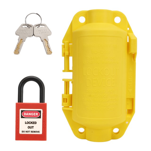 Juego de dispositivos de bloqueo de enchufe eléctrico industrial Bloqueo de enchufe eléctrico universal para electrodomésticos industriales
